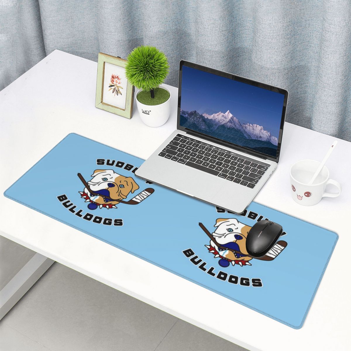 Gaming Accessories Logo - Büyük Boy Mouse Pad Sudbury Bulldogs