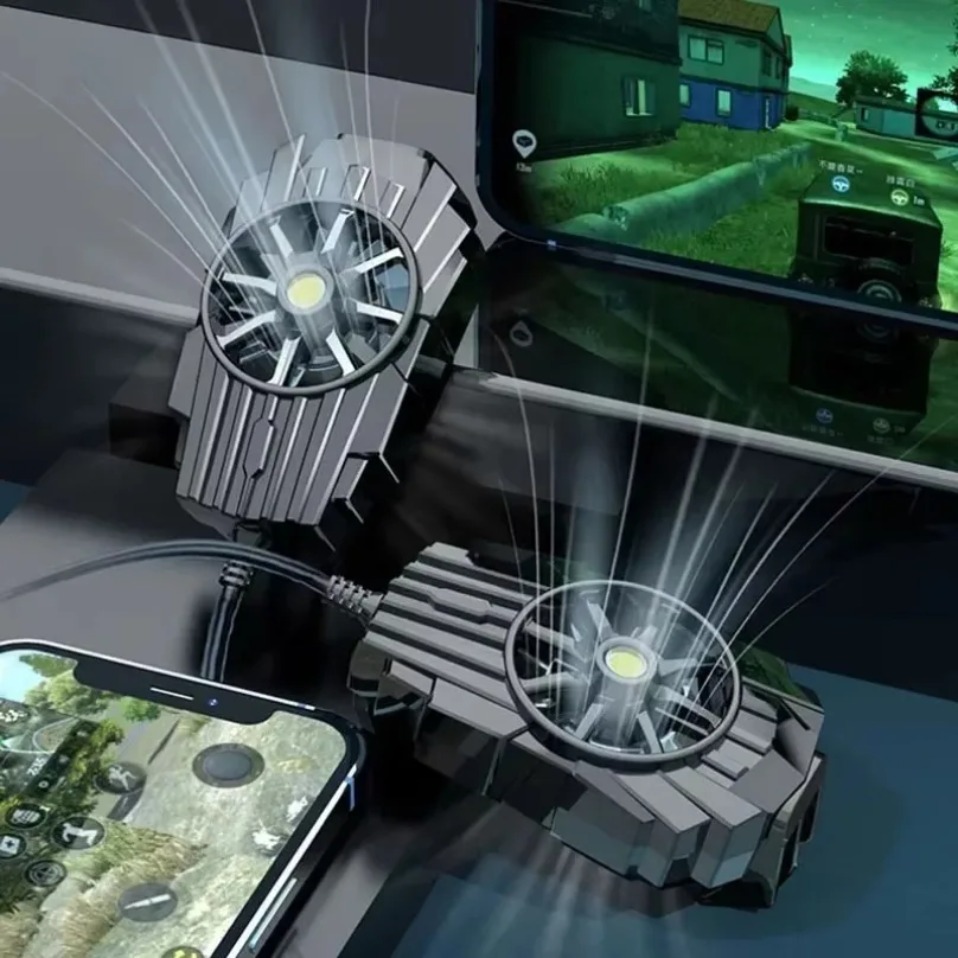 Gaming Accessories Phone - Taşınabilir Arka Klipsli Soğutucu Mini Hava