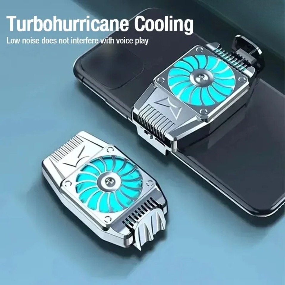 Gaming Accessories Phone - Taşınabilir Arka Klipsli Soğutucu Mini Hava