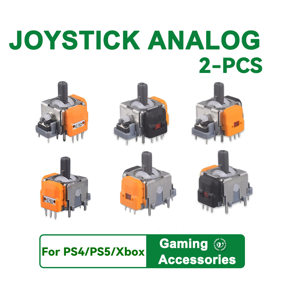 Gaming Controllers Xbox Accessories - 3D Sensörlü 2-PCS Analog Hall Etkisi