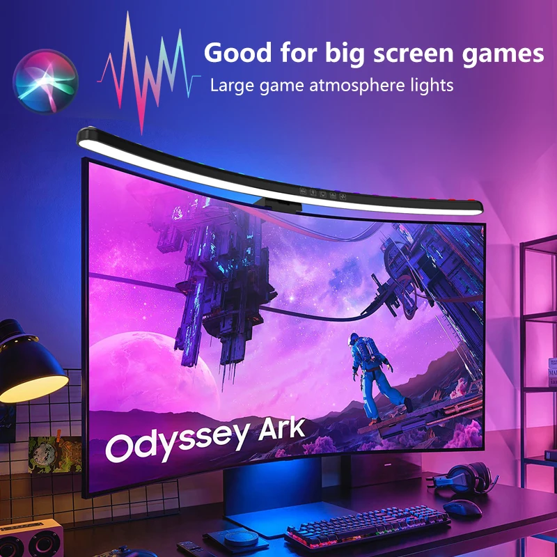 Monitor Light Bar - Bilgisayar Monitörü Işık Çubuğu RGB Müzik