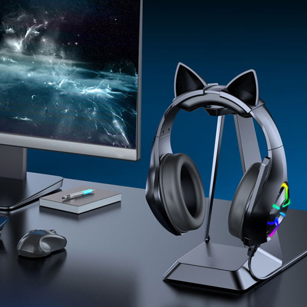 Gaming Accessories Must Have - Oyun Masası için Kulaklık Standı, ABS