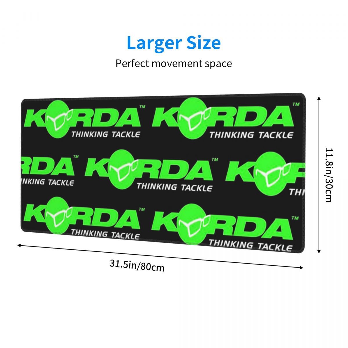 Büyük Mouse Pad Korda Fishing  - Gaming Accessories Logo incelemesi ve fiyatı