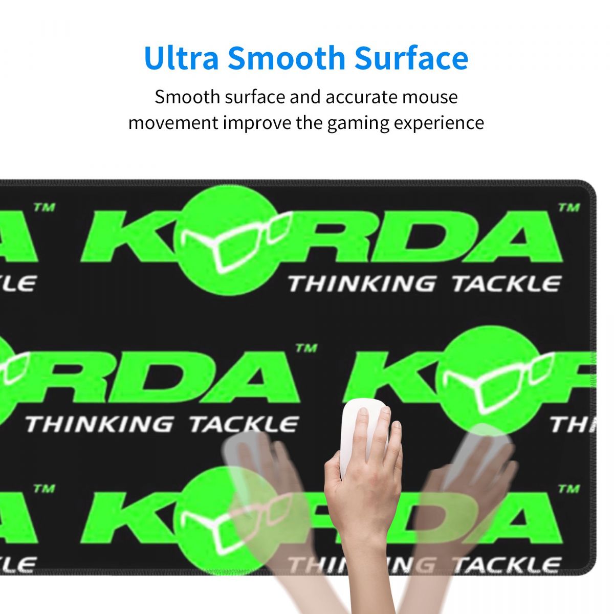 Büyük Mouse Pad Korda Fishing  - Gaming Accessories Logo incelemesi ve fiyatı