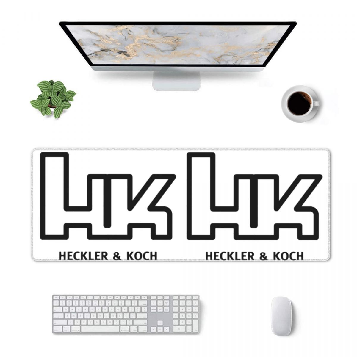 Büyük Mouse Pad Heckler Koch H - Gaming Accessories Logo incelemesi ve fiyatı
