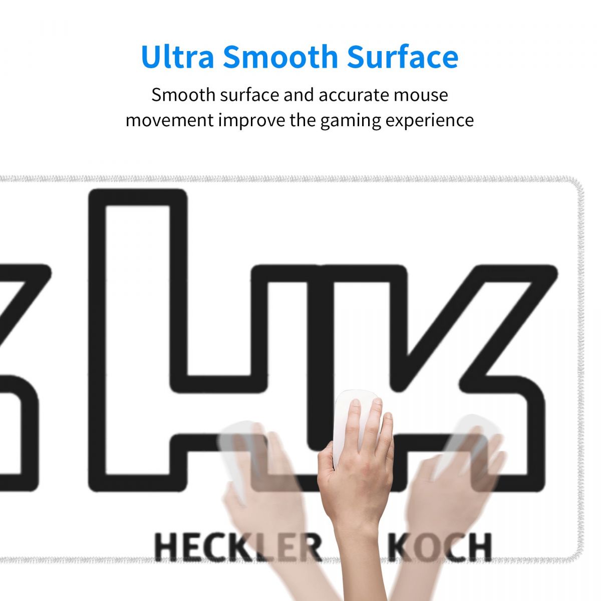 Büyük Mouse Pad Heckler Koch H - Gaming Accessories Logo incelemesi ve fiyatı