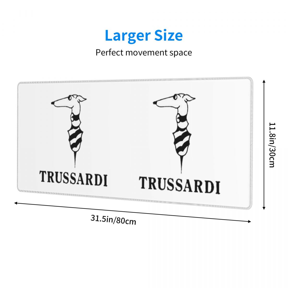 Büyük Mouse Pad Trussardis Log - Gaming Accessories Logo incelemesi ve fiyatı