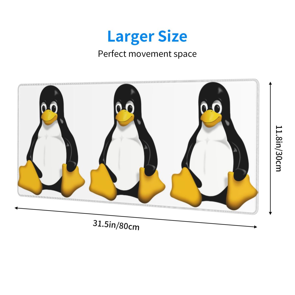 Büyük Boy Mouse Pad Linux Logo - Gaming Accessories Logo incelemesi ve fiyatı