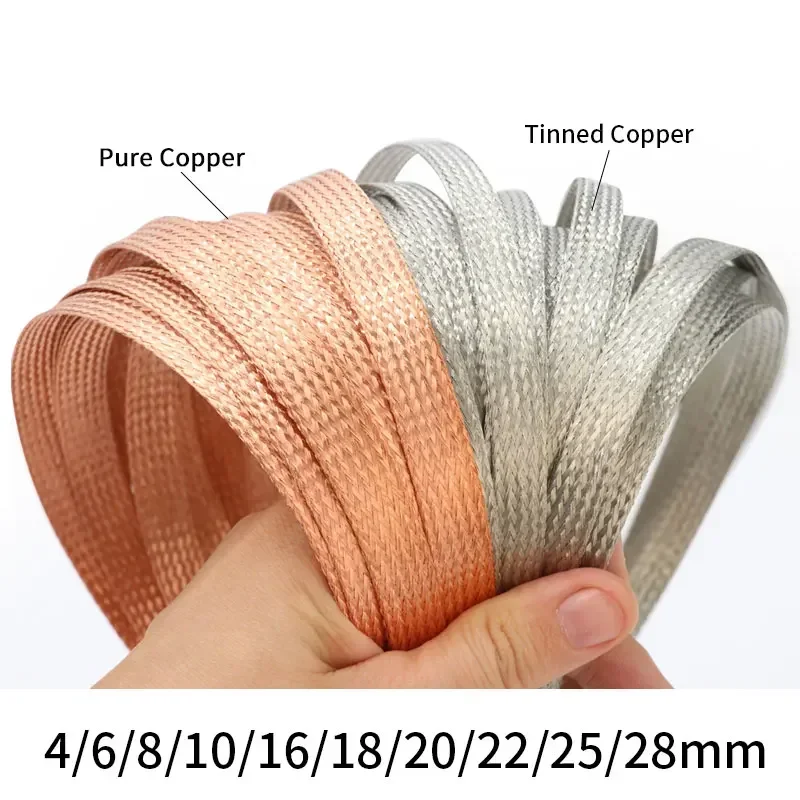 1-20M Kalay Kaplı Bakır Örgülü - Cable Sleeve Braided incelemesi ve fiyatı