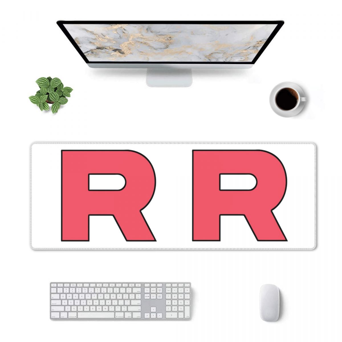 Büyük Boy Mouse Pad R Harfi Te - Gaming Accessories Logo incelemesi ve fiyatı