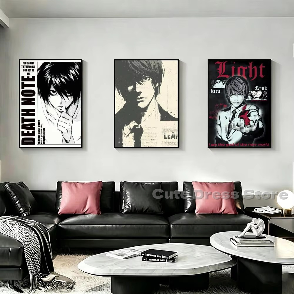 Death Note Kanvas Baskı Çerçev - Gaming Accessories Bedroom incelemesi ve fiyatı