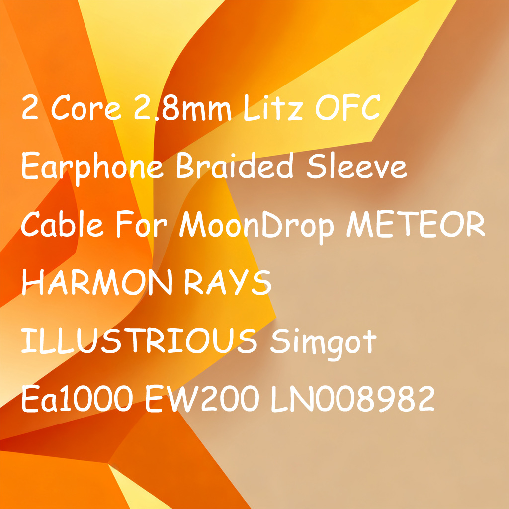 2 Çekirdekli 2.8mm Litz OFC Ku - Cable Sleeve Braided incelemesi ve fiyatı